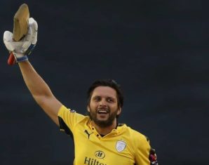 Shahid Afridi Victory