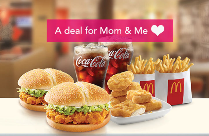 Mom and Me Deal McDonald's