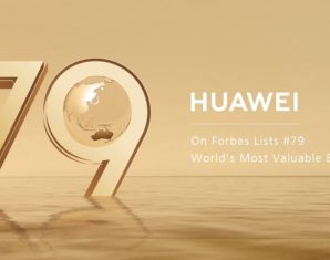 Huawei 79th position on Forbes