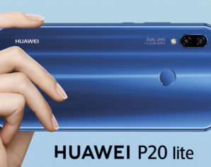 Huawei p20 lite back