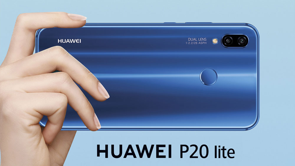 Huawei p20 lite back