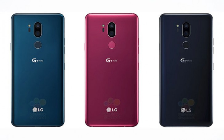 LG G7 ThinQ in multiple colors