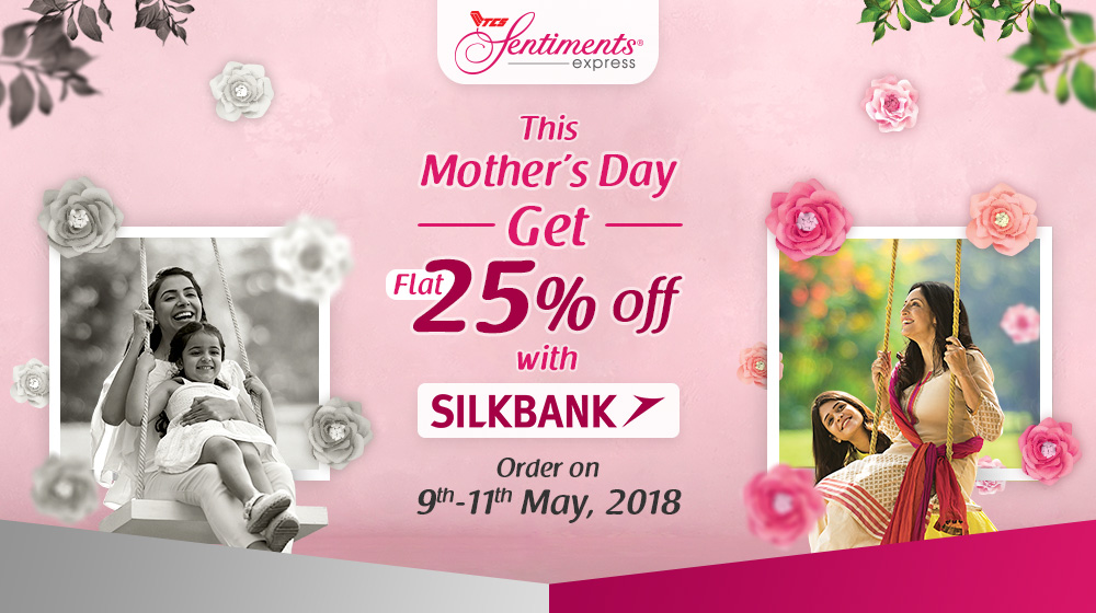 TCS Sentiments 25% off with silk bank
