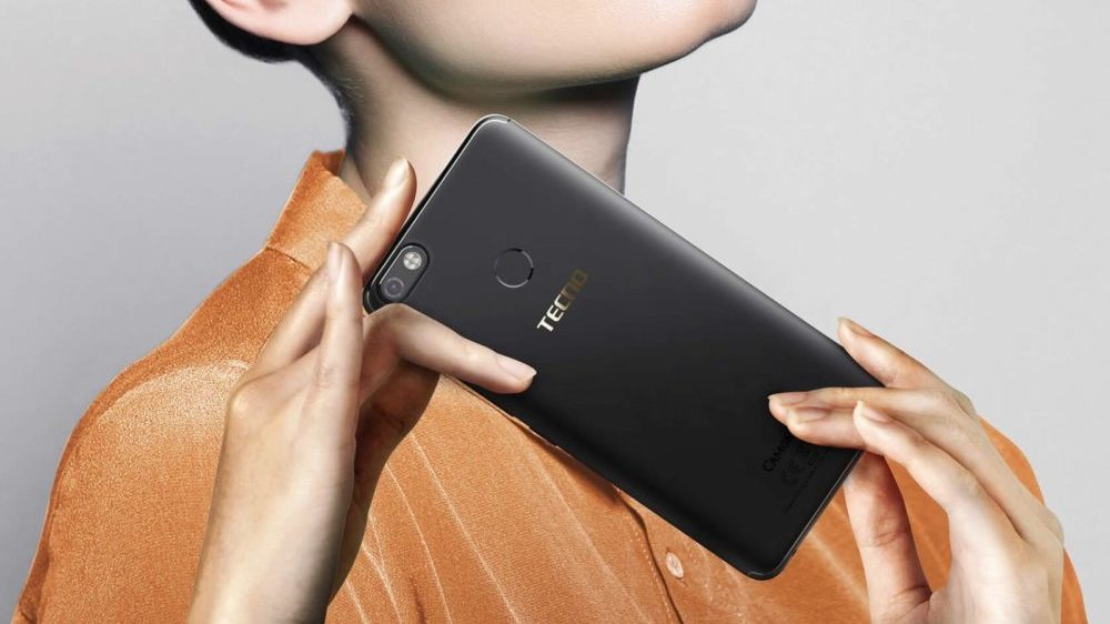 Black Tecno Camon X Pro