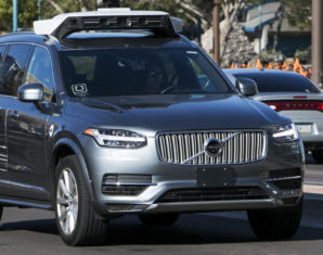 Uber self driving car