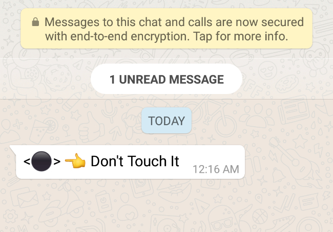 Whatsapp Black Dot Malware