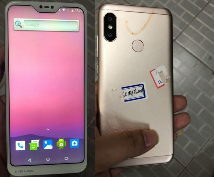Redmi 6 front back