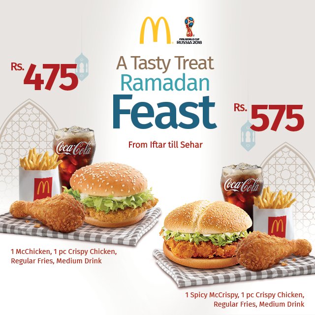 MacDonald Feast Ramzan Offer
