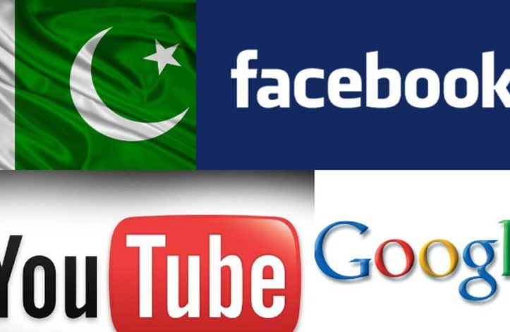 pakistan google facebook youtube