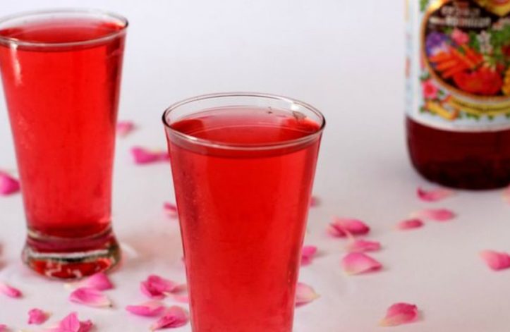 Rooh Afza drink