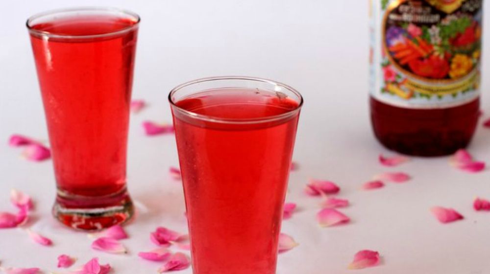 Rooh Afza drink