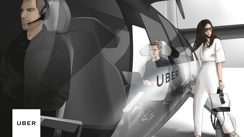 uber air flying taxi