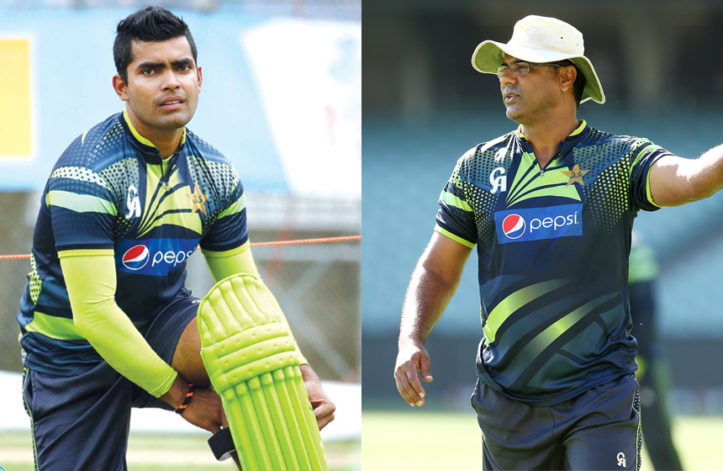 umar akmal waqar younis