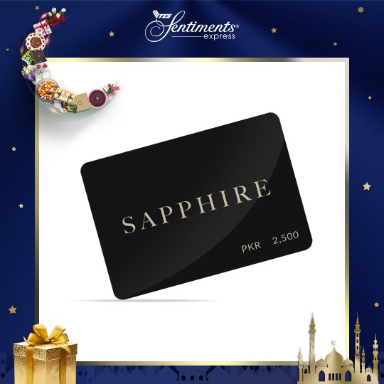 TCS Sentiments Sapphire Gift Card