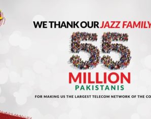 jazz 55 million subscribers