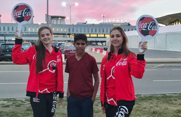 Ahmed Raza in Russia
