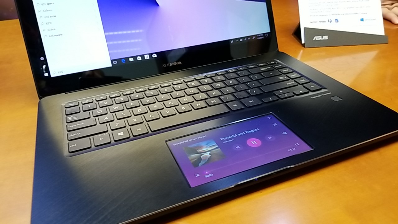 Asus ZenBook Pro Comes With A Touchscreen Display Instead Of A Trackpad