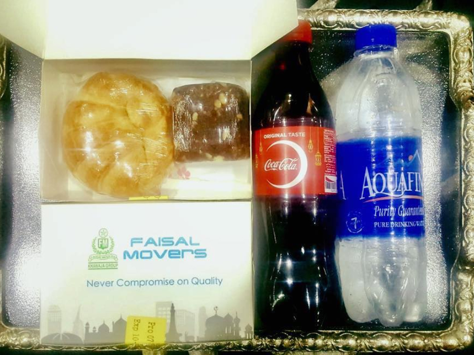 Faisal Movers Lunch Package