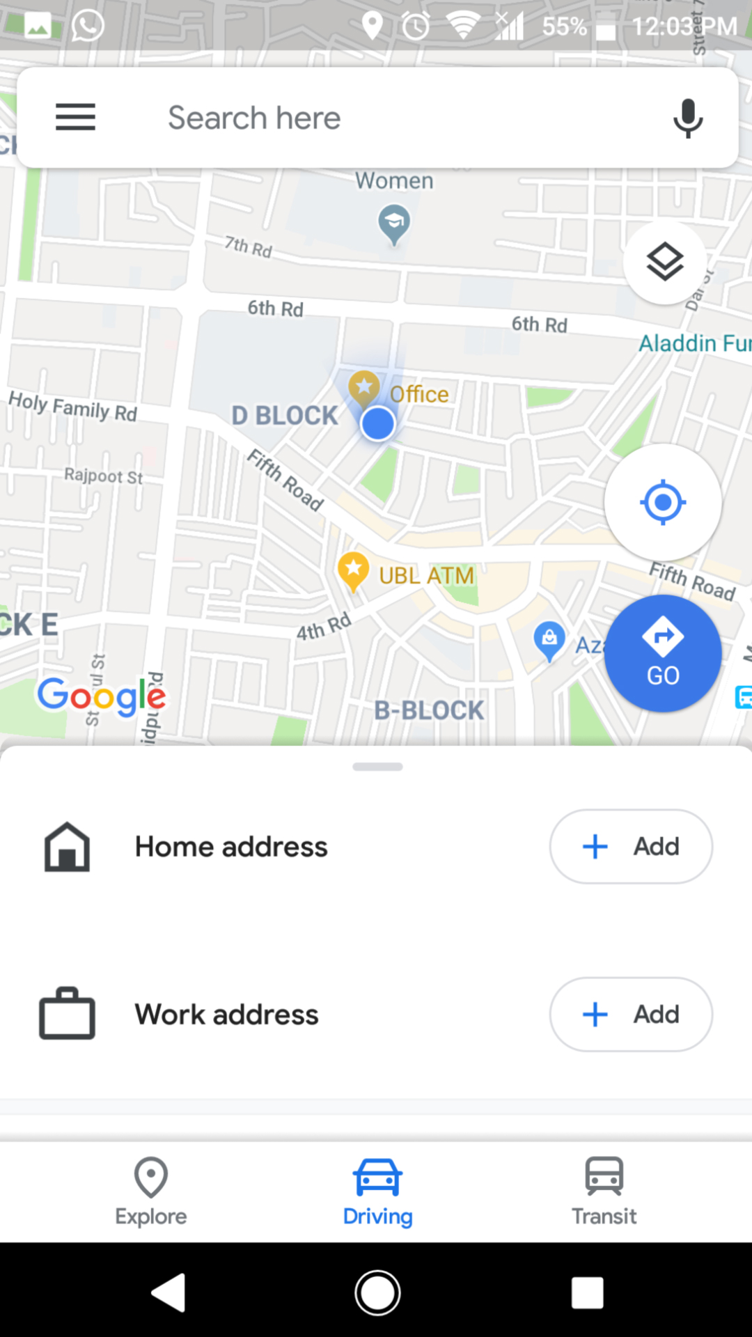 google maps new design