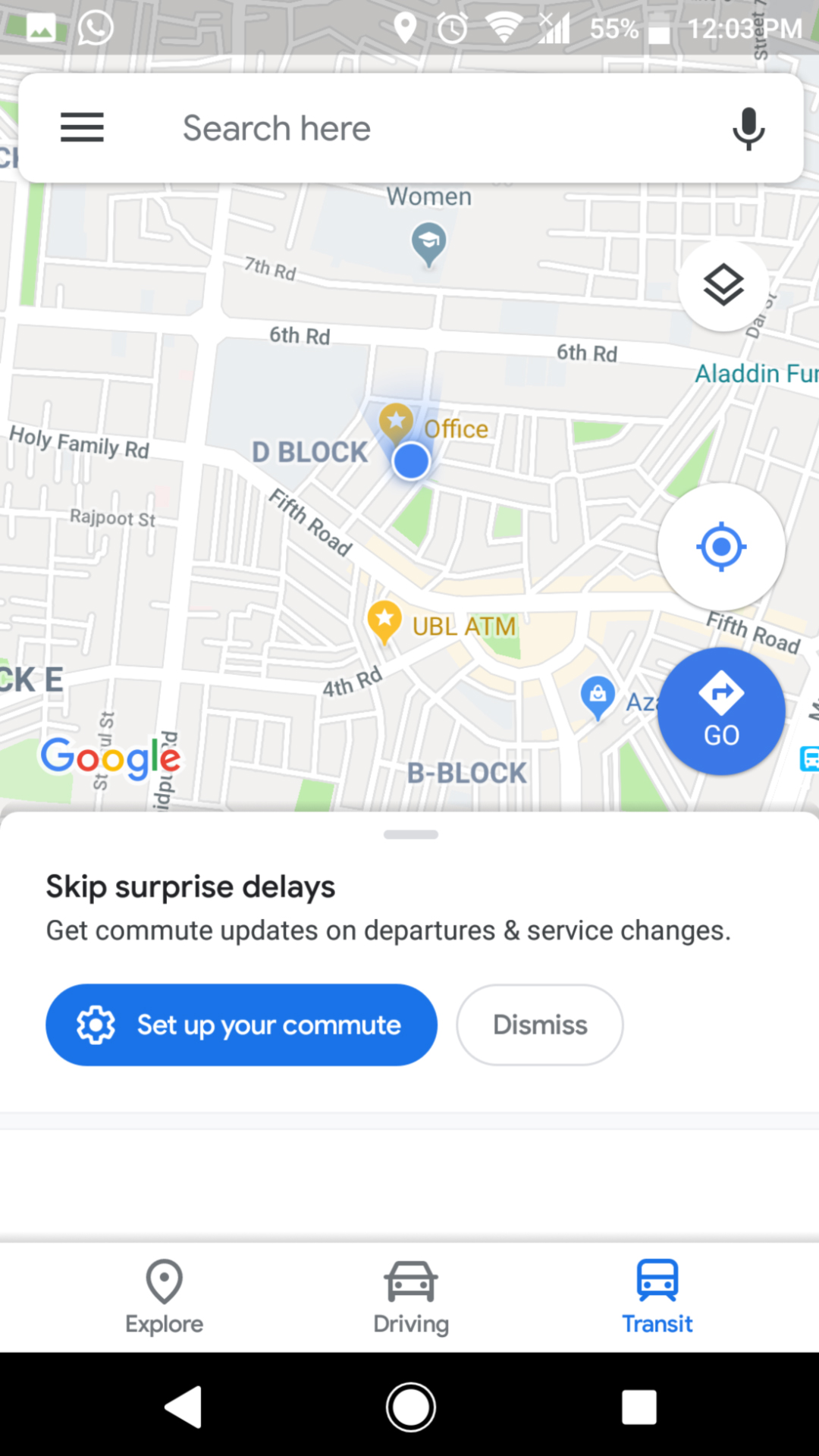 google maps new update design