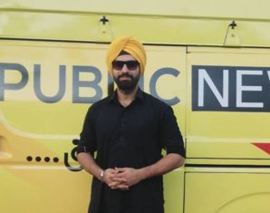 Sikh Newscaster