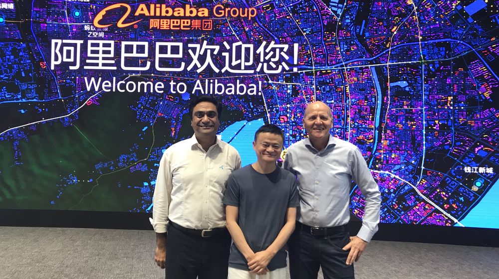 Telenor Group Executives Meet Jack Ma in China