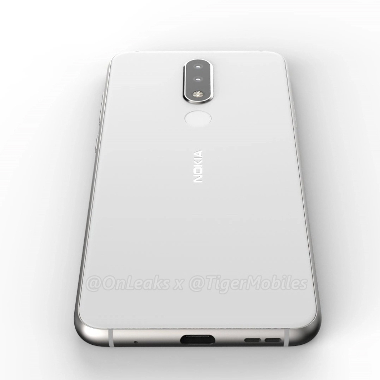Nokia 5.1 Plus back