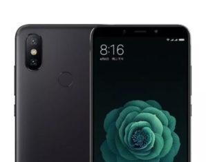 Black Xiaomi MI A2