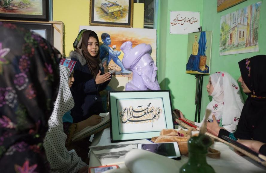 Arghawan artist in hazara