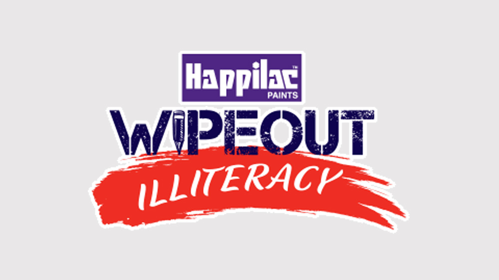 happilac wipeout illiteracy