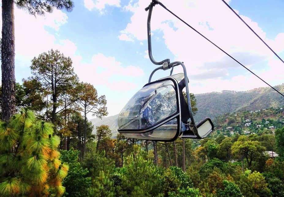 Chairlift in Murree