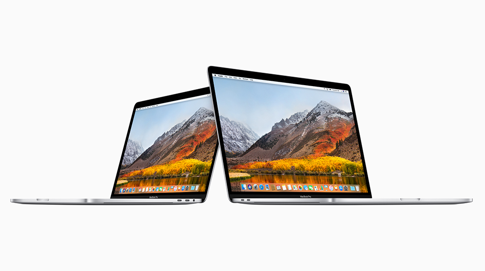 two apple macbook pro