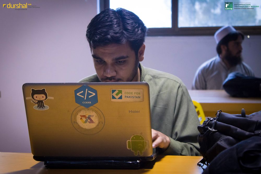 student doing programing durshal kpitb 