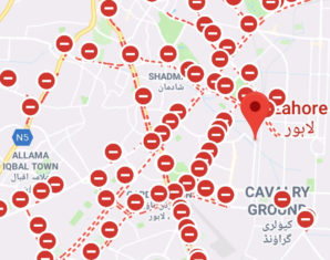 lahore google map spam
