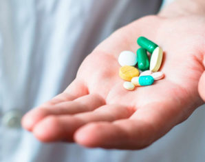 Medicine in hand