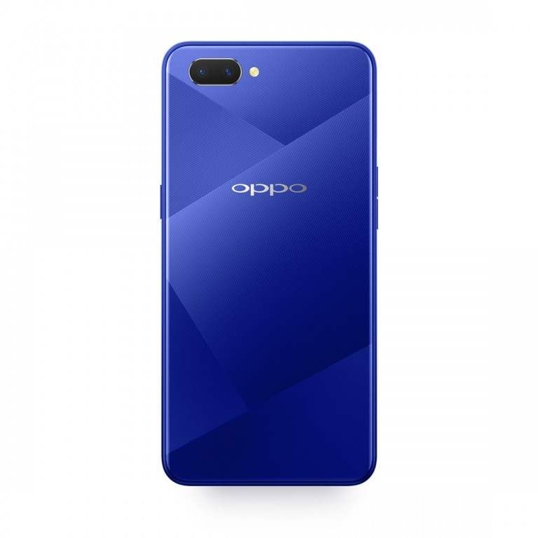 Blue Oppo A5 Back