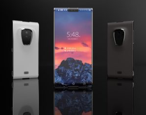 Sirin Finney blockchain phone front back