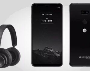 Black LG V35 Signature Edition
