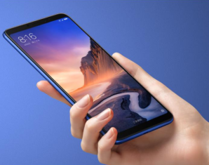 Xiaomi Mi Max 3 blue