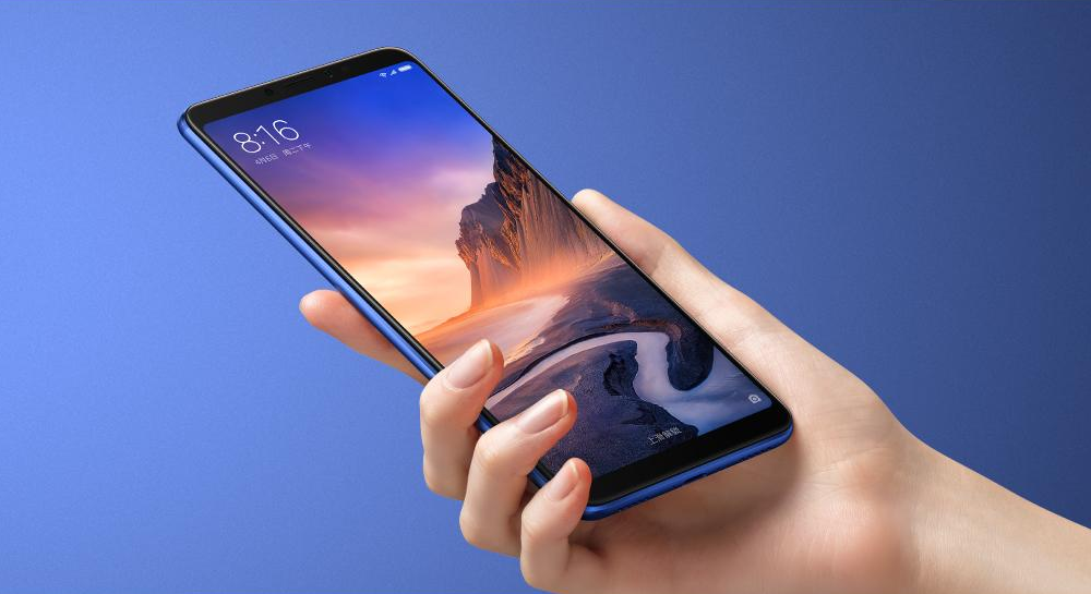 Xiaomi Mi Max 3 blue