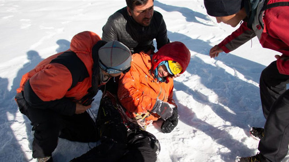 Russian Mountaineer Alexander Gukov Rescued
