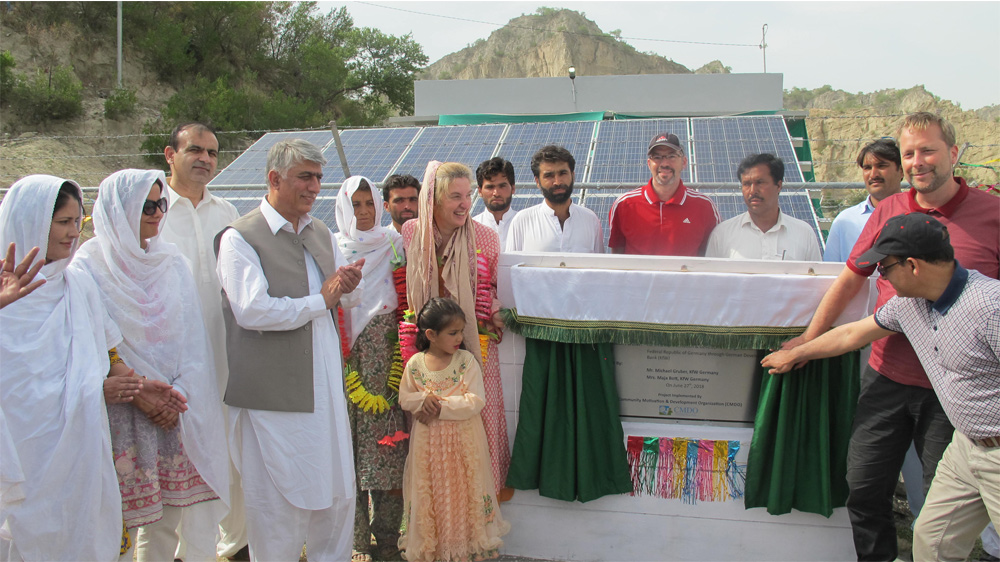 solar grid projects in villages