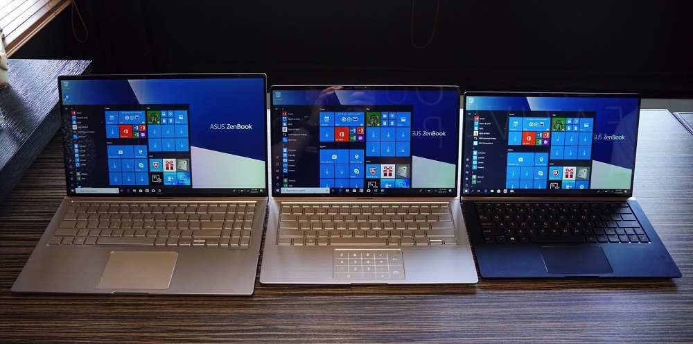 ZenBooks 13, 14 and 15