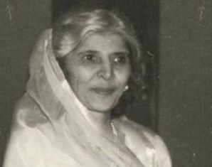 Fatima Jinnah Black and White Photo