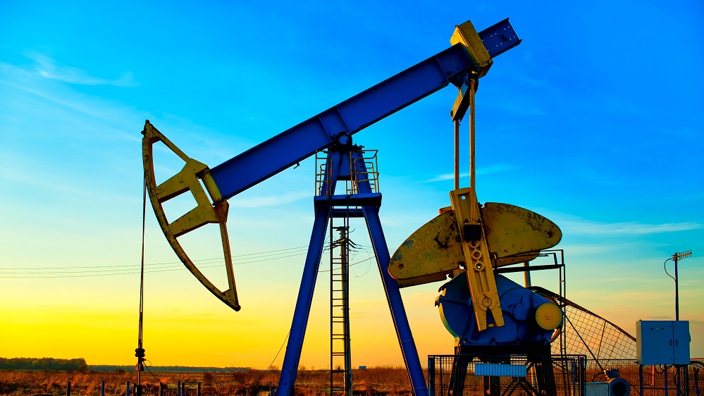 Oil rig oil drilling