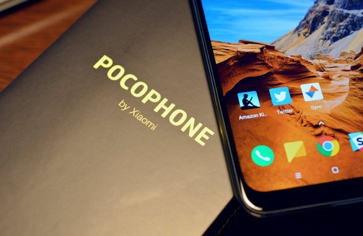 Xiaomi Pocophone F1 with box
