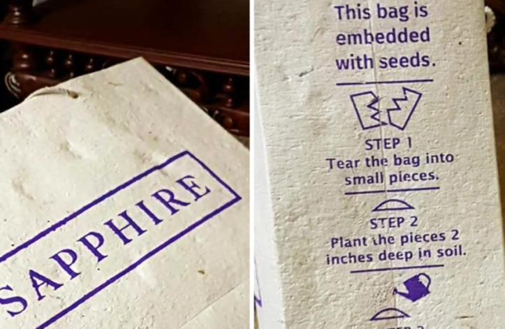 Sapphire Biodegradable Bag