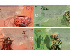 Pakistani Currency Notes Art