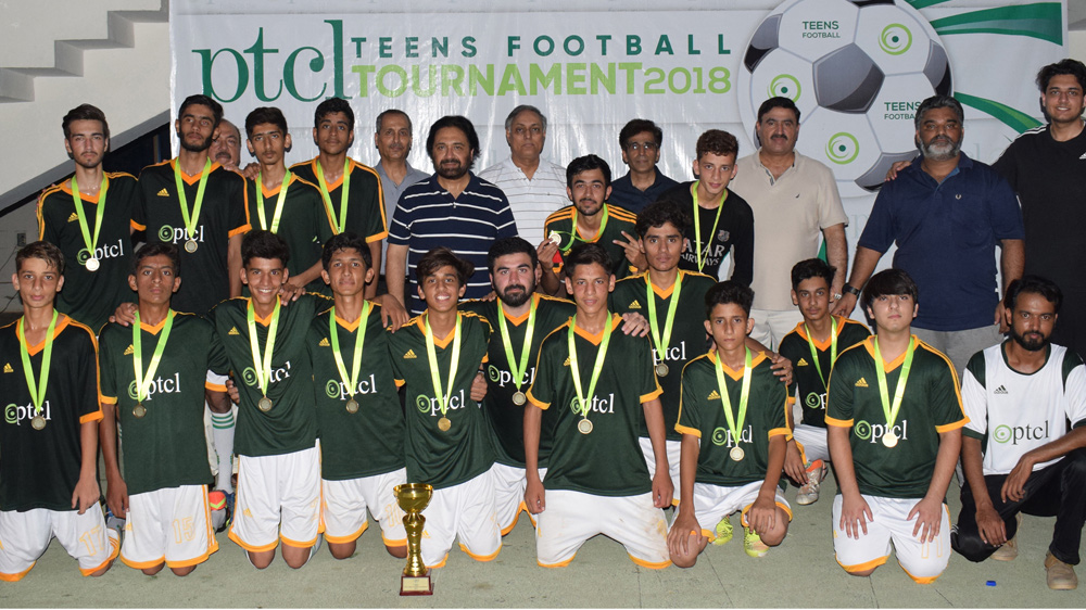 PTCL Holds Nationwide Football Tournament for Teenagers