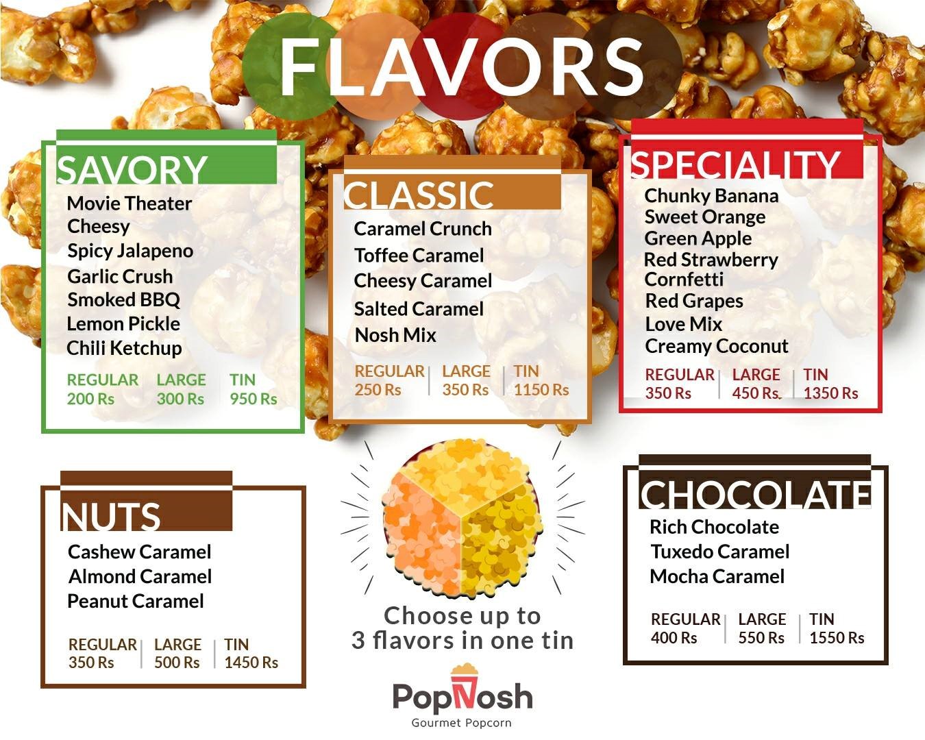 PopNosh Flavors